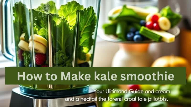 Delicious Kale Smoothies: Creamy Blends You'll Actually Crave